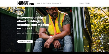 Brentoberlink website screenshot